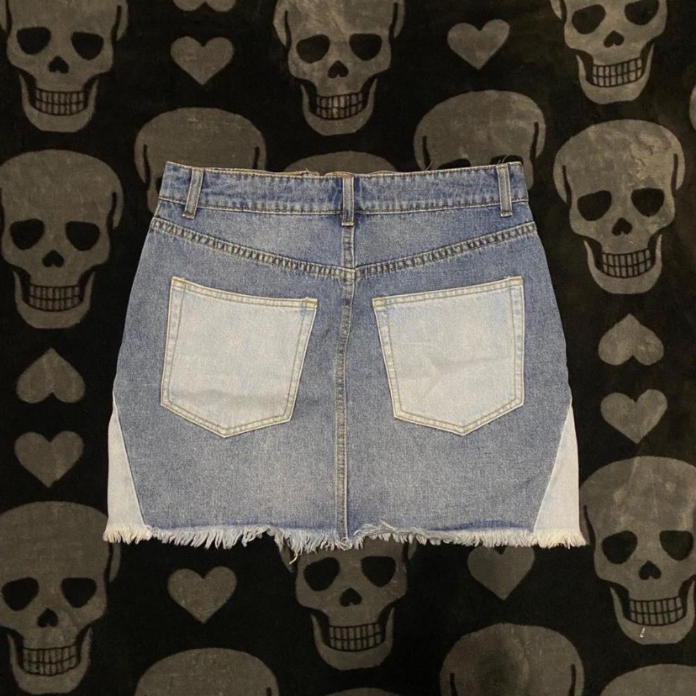 Forever 21 Blue Denim Skirt